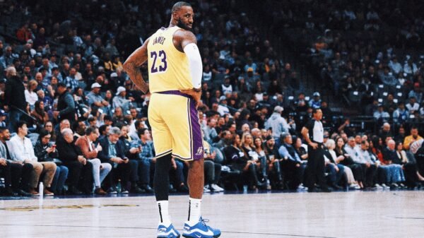 LeBron James breaks Kareem Abdul-Jabbar's record for regular-season minutes