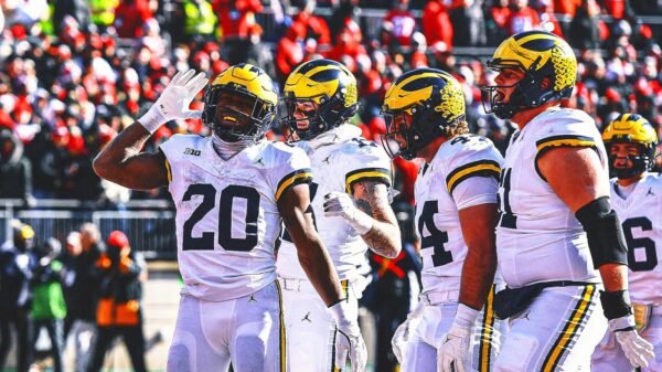 Michigan upsets No. 2 Ohio State for Wolverines' fourth straight rivalry win