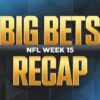 NFL Week 15 Big Bets Recap: Rams-49ers field-goal fest creates chaos at books