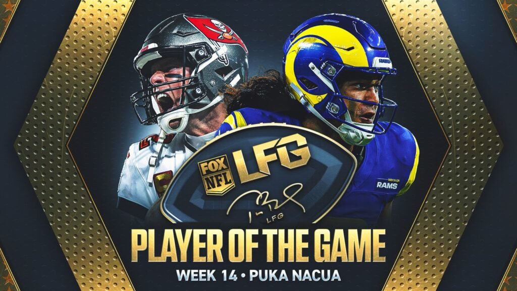 Tom Brady's LFG Player of the Game for Week 14: Rams WR Puka Nacua