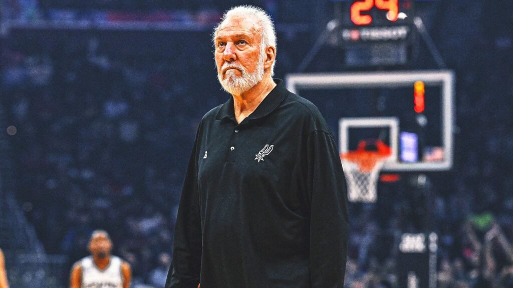 Spurs coach Gregg Popovich expresses desire to return in first comments since stroke