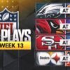 NFL Week 13 live updates, scores: Texans-Jaguars, Cardinals-Vikings, more