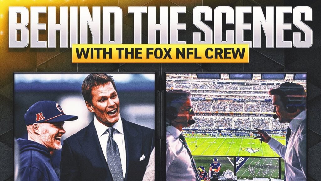 Behind the Scenes with FOX's NFL crew: Tom Brady (almost) loses his voice