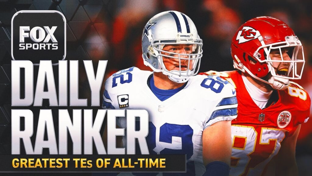 The Daily Ranker: Who are the 10 greatest NFL tight ends of all-time?