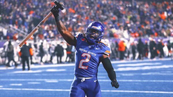 Boise State RB Ashton Jeanty's historic 2024 season by the numbers