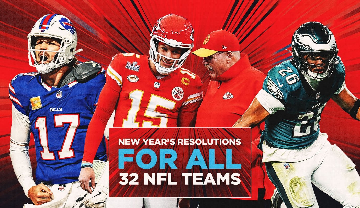 Ringing in 2025: New Year's Resolutions for all 32 NFL teams