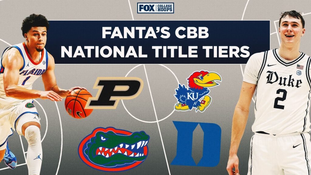 2025 NCAA Tournament national title tiers: No-brainers, teams on the rise, wild cards