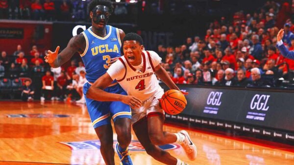 Ace Bailey helps Rutgers end 3-game skid with 75-68 win over struggling UCLA