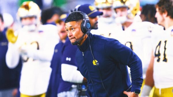 Bears’ thorough coaching search could include Notre Dame’s Marcus Freeman