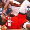 Amen Thompson, Terry Rozier suspended for roles in Rockets-Heat brawl