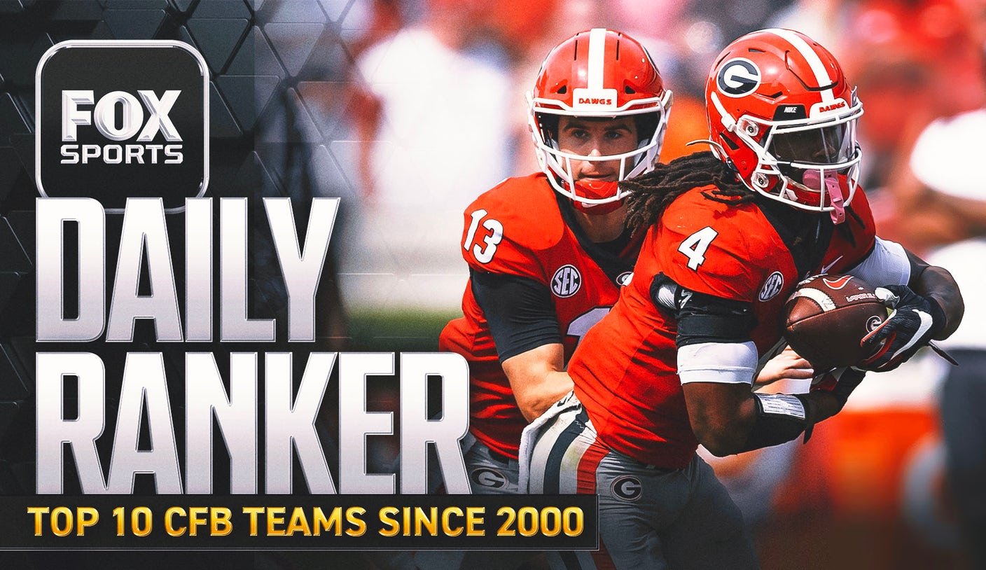 What are the 10 best college football teams since 2000?