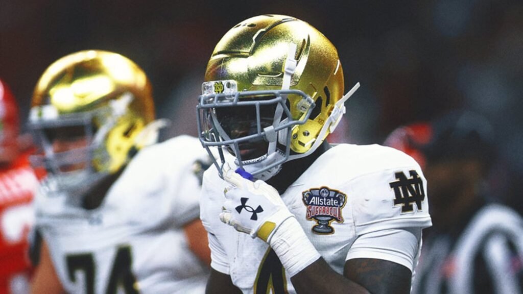 Notre Dame RB Jeremiyah Love expected to play in Orange Bowl vs. Penn State