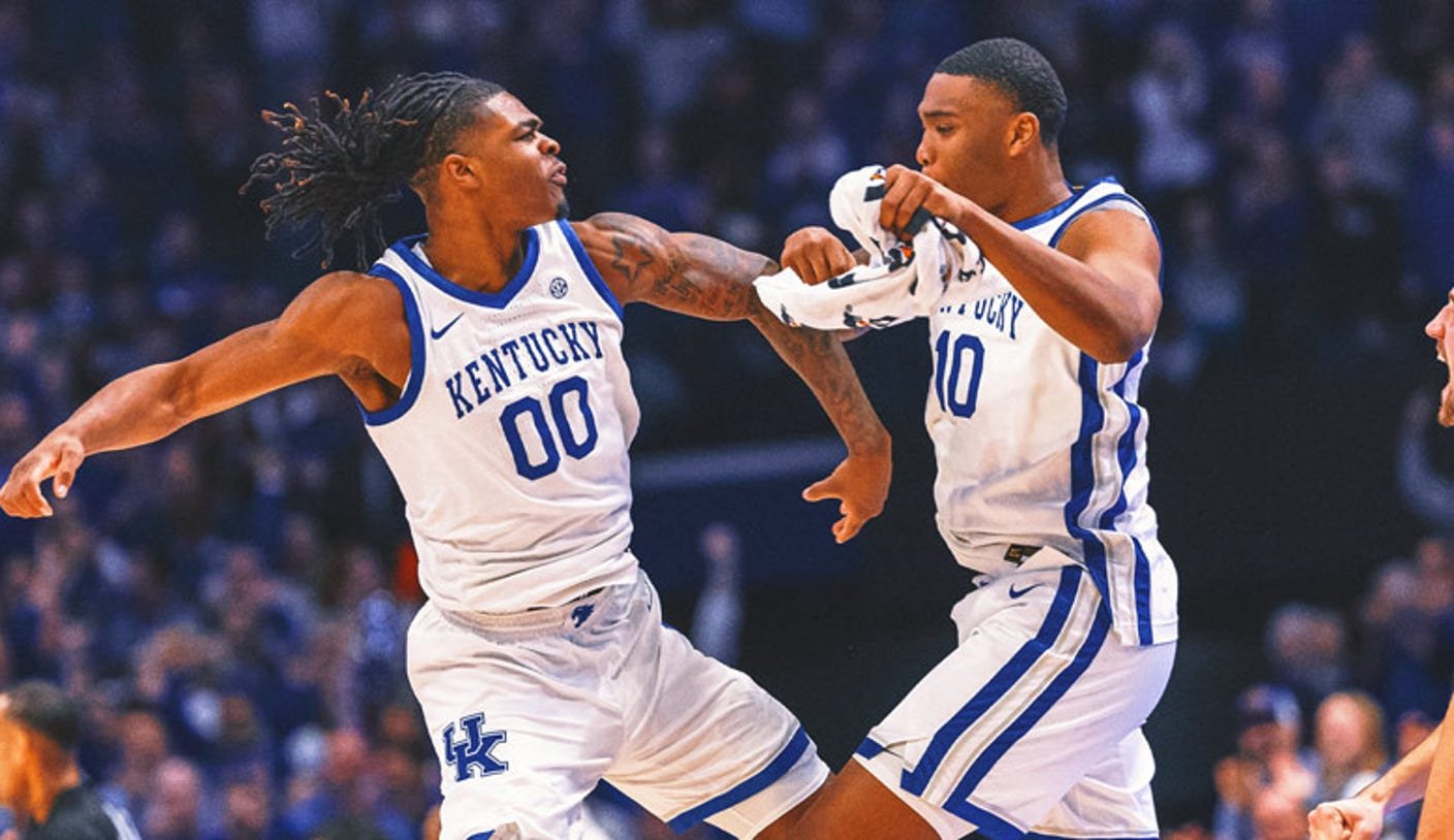 Koby Brea's seven 3-pointers lifts No. 10 Kentucky over No. 6 Florida, 106-100