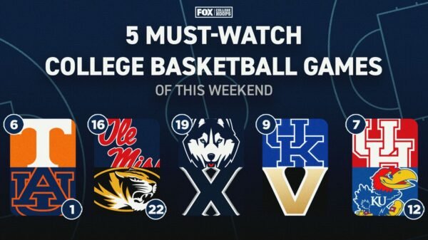 College basketball weekend preview: Top five games to watch Saturday