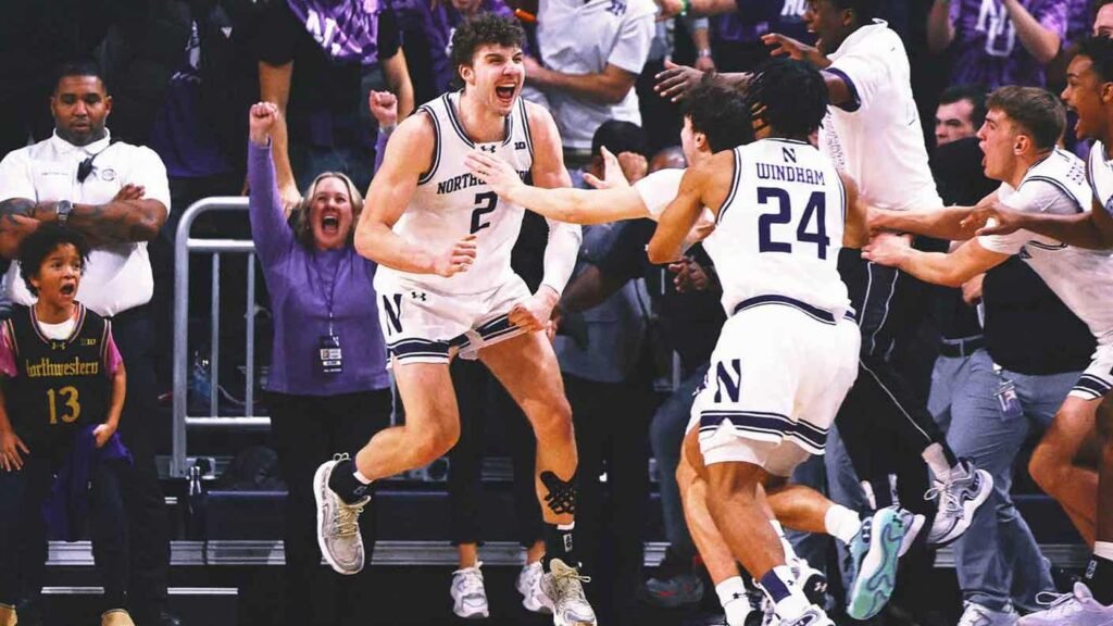 Northwestern tops Maryland in OT as Nick Martinelli's jumper just beats buzzer