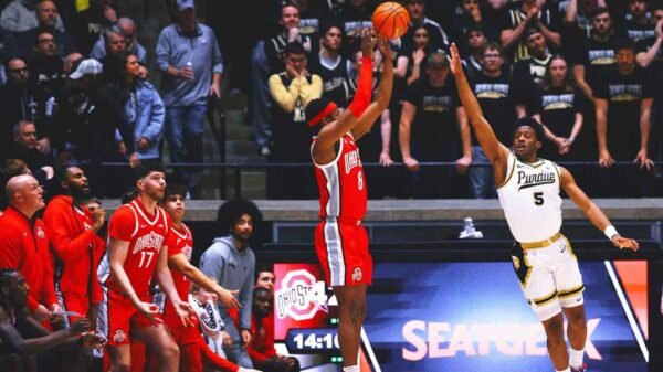 Ohio State storms back from 16-point deficit to beat No. 11 Purdue 73-70