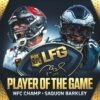 Tom Brady's LFG Player of the Game for NFC Championship: Eagles' Saquon Barkley