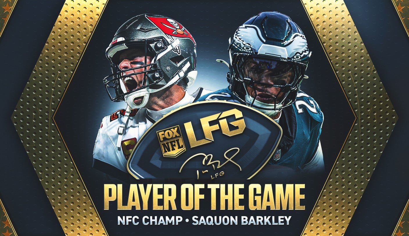 Tom Brady's LFG Player of the Game for NFC Championship: Eagles' Saquon Barkley