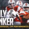 What are the 10 best individual performances in CFP history?