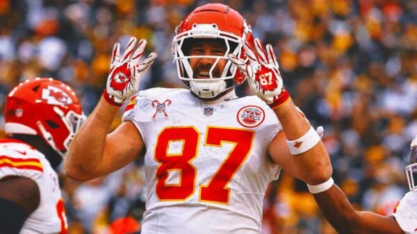 Travis Kelce finishes first in fan voting for the 2025 Pro Bowl