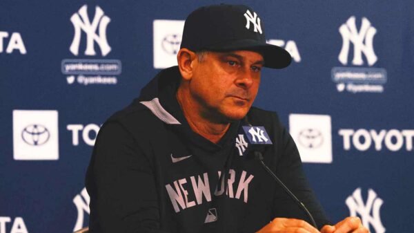 Aaron Boone hopes Yankees would handle title with 'more class' than Dodgers