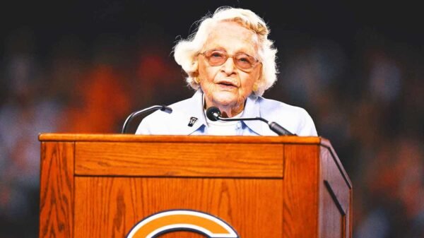 Chicago Bears owner Virginia McCaskey, the daughter of George Halas, dies at 102