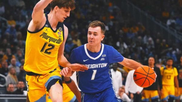 Creighton tops No. 11 Marquette, sets program record with 9th straight Big East win