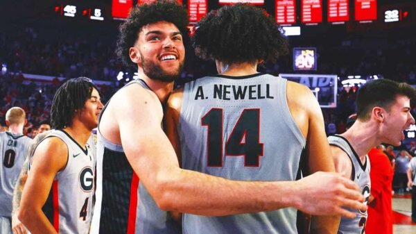 Georgia boosts NCAA Tournament hopes with 88-83 upset win over No. 3 Florida