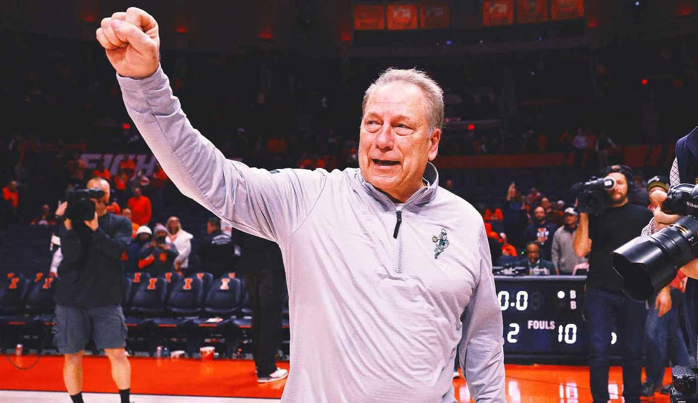 No. 11 Michigan State rallies past Illinois 79-65 as Tom Izzo makes history