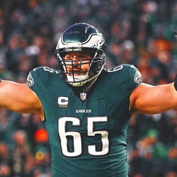 Eagles' Lane Johnson: 'I'm definitely not retiring' after Super Bowl LIX