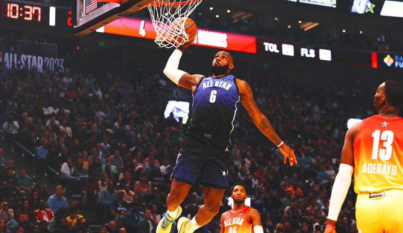 LeBron James goes No. 1 again … in the 2025 NBA All-Star draft