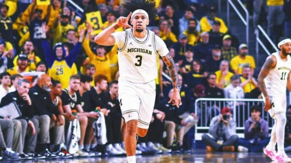 No. 20 Michigan comes back to beat No. 7 Purdue 75-73 in key Big Ten matchup