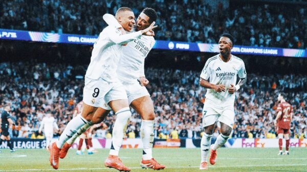 Champions League: Real Madrid eliminates Man City, Tim Weah's stunner can't save Juventus