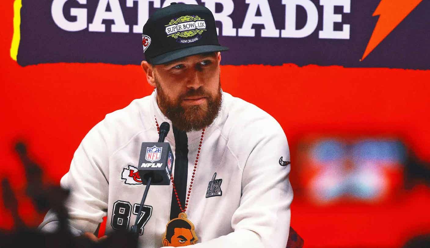 Travis Kelce on his future: 'Hopefully [I'm] still playing football' in 3 years