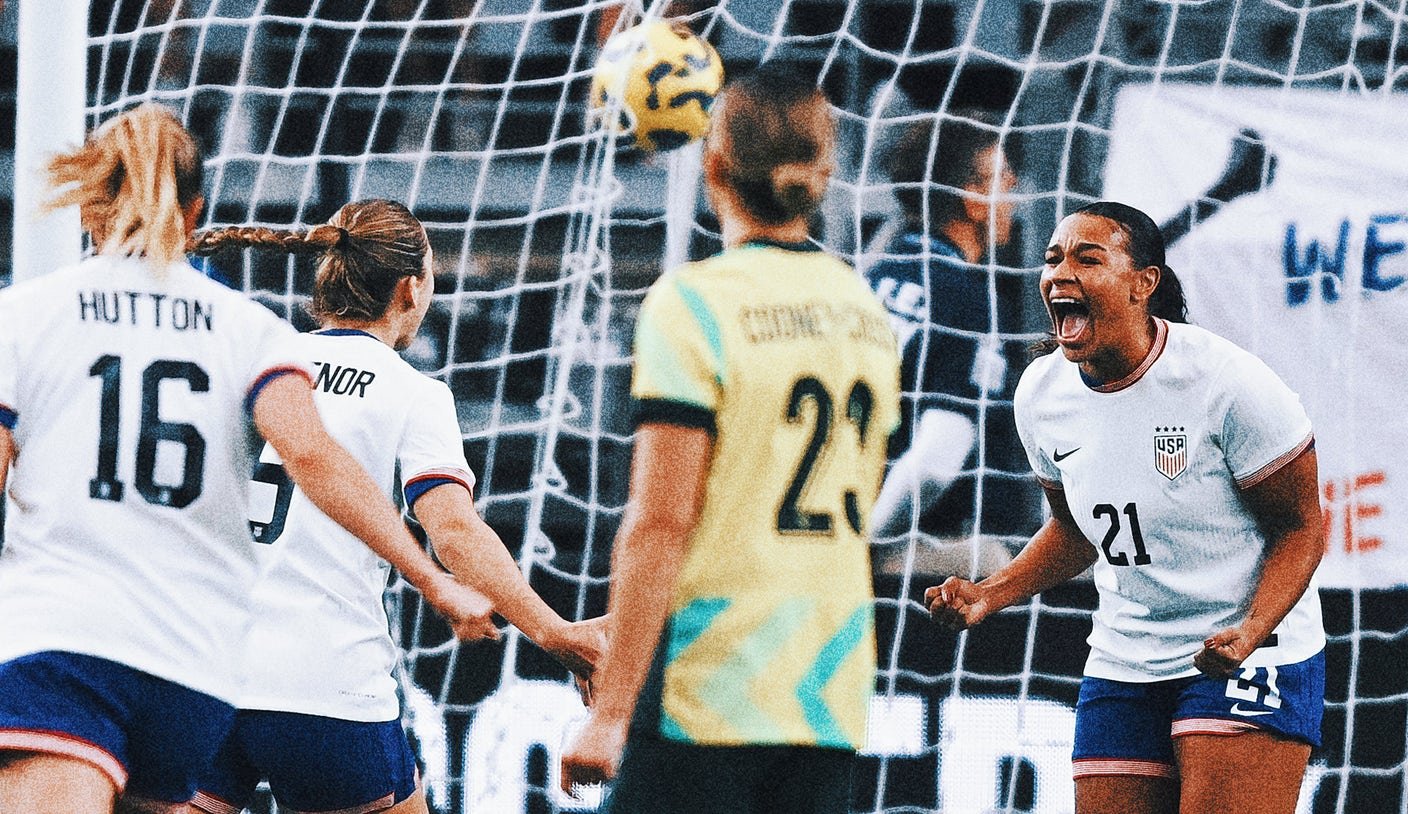 USWNT secures spot in SheBelieves Cup final with 2-1 win over Australia