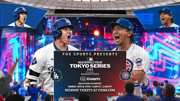 FOX Sports presents 2025 MLB Tokyo Series at Cosm: Ticket details & information