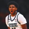 Jase Richardson lifts No. 7 Michigan St. past No. 23 Oregon in Big Ten Tourney