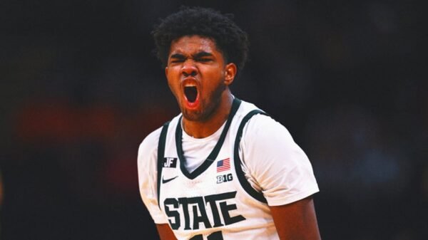 Jase Richardson lifts No. 7 Michigan St. past No. 23 Oregon in Big Ten Tourney