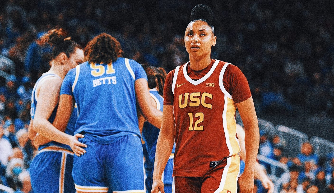 JuJu Watkins scores 30 to lead No. 4 USC past No. 2 UCLA for 1st Big Ten regular-season title