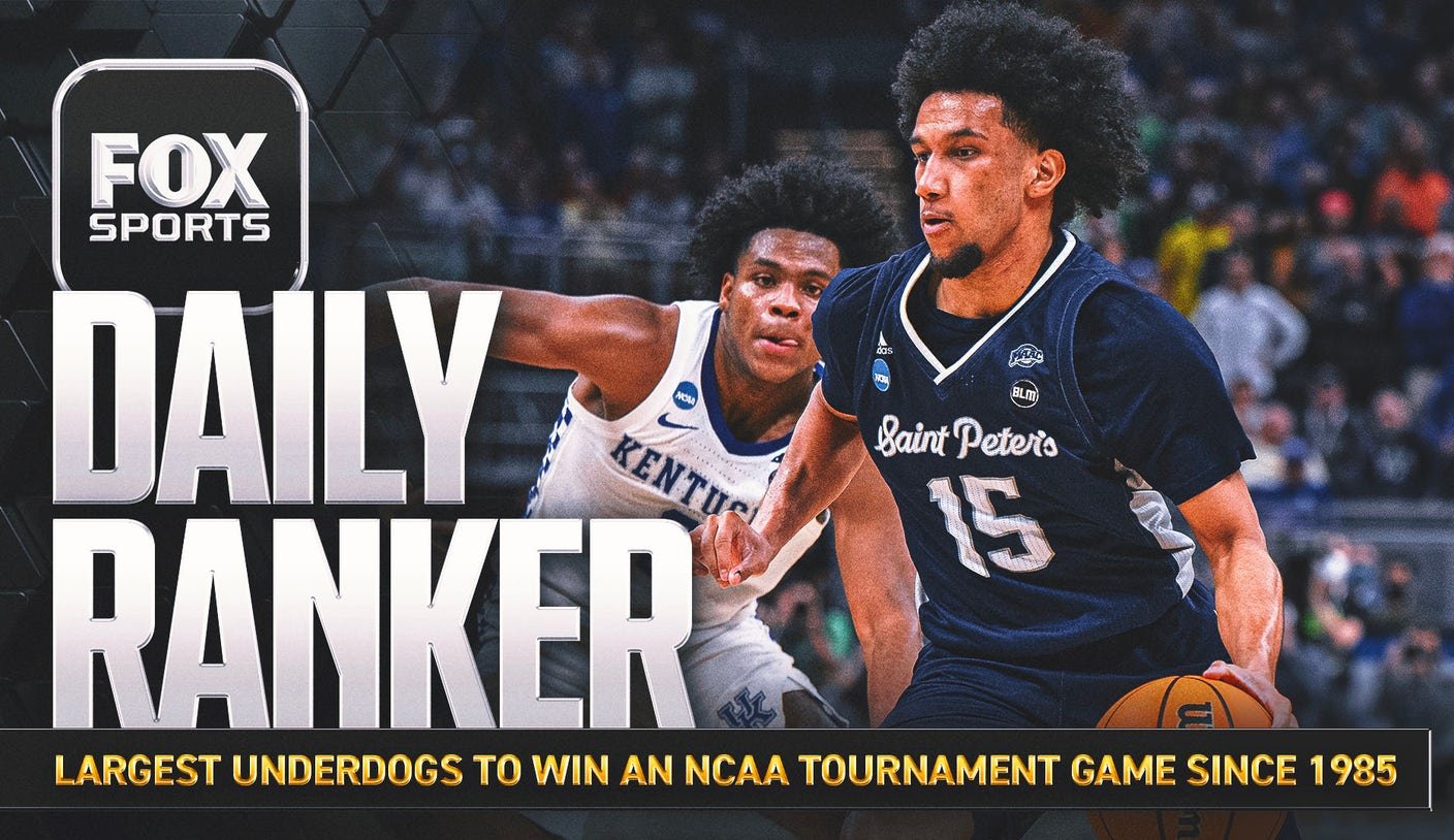 Which teams are among the 10 biggest underdogs to win an NCAA Tournament game?