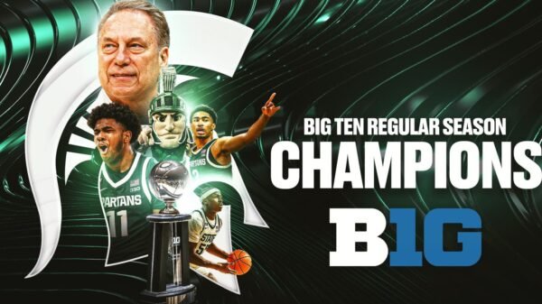 Michigan State captures outright Big Ten regular-season title with win over Iowa