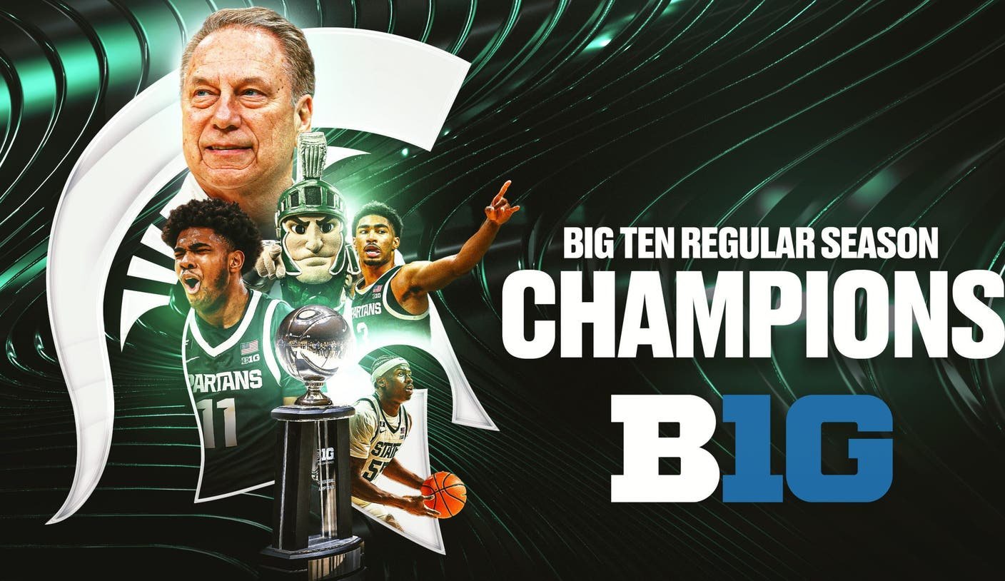 Michigan State captures outright Big Ten regular-season title with win over Iowa