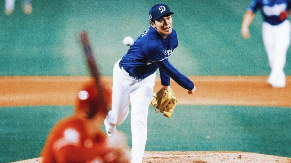 Roki Sasaki pitches three scoreless innings in spring debut with Dodgers