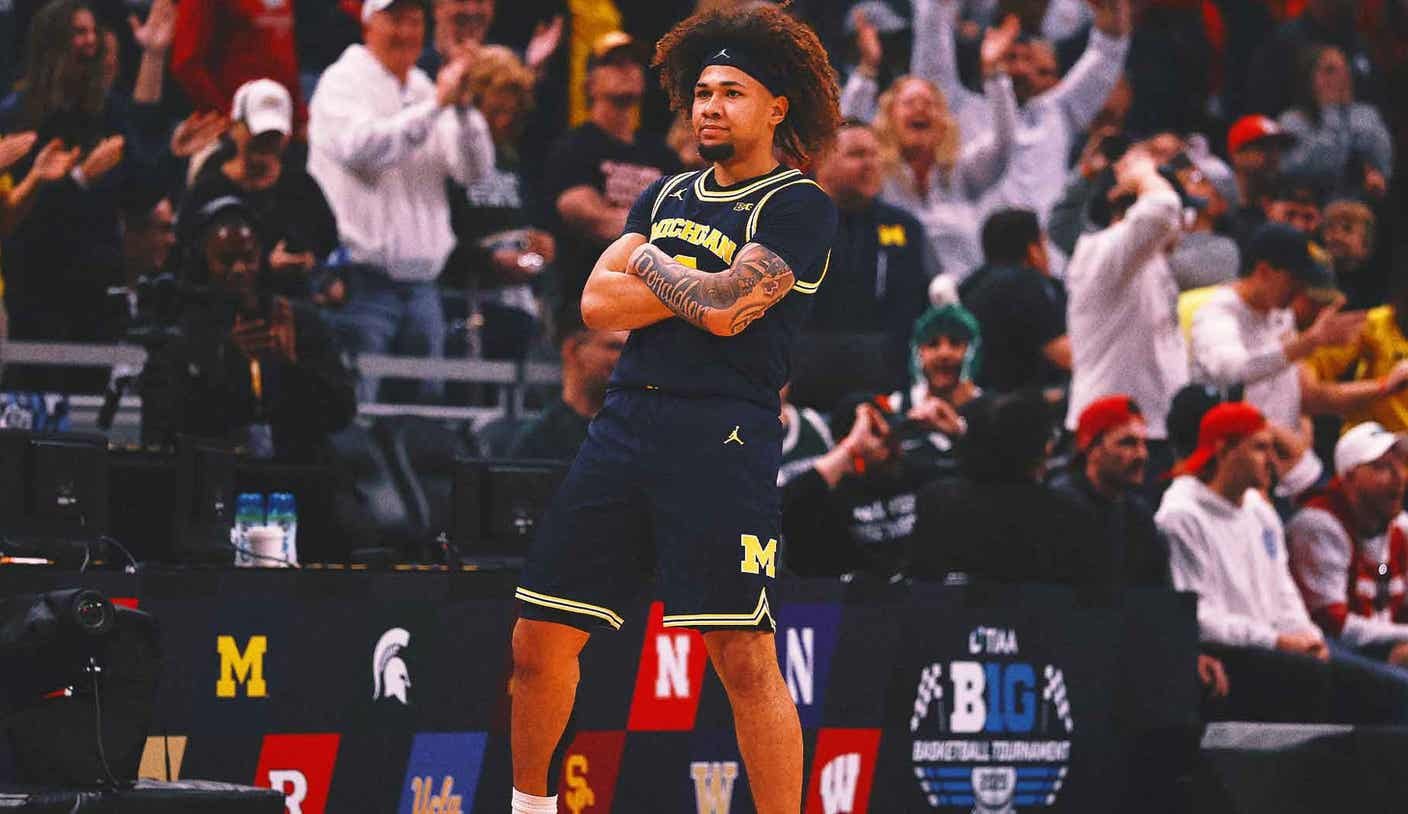 Tre Donaldson’s last-second layup stuns Maryland, sends Michigan to Big Ten title game