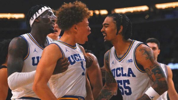 UCLA avoids calamitous collapse to pull out 73-69 win over Northwestern